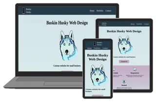 Buskin Husky website